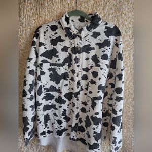 POL large cow print jacket NWT